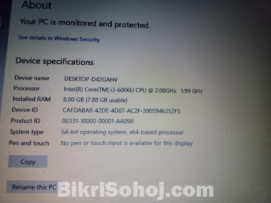 lenovo ideapad 320 core i3